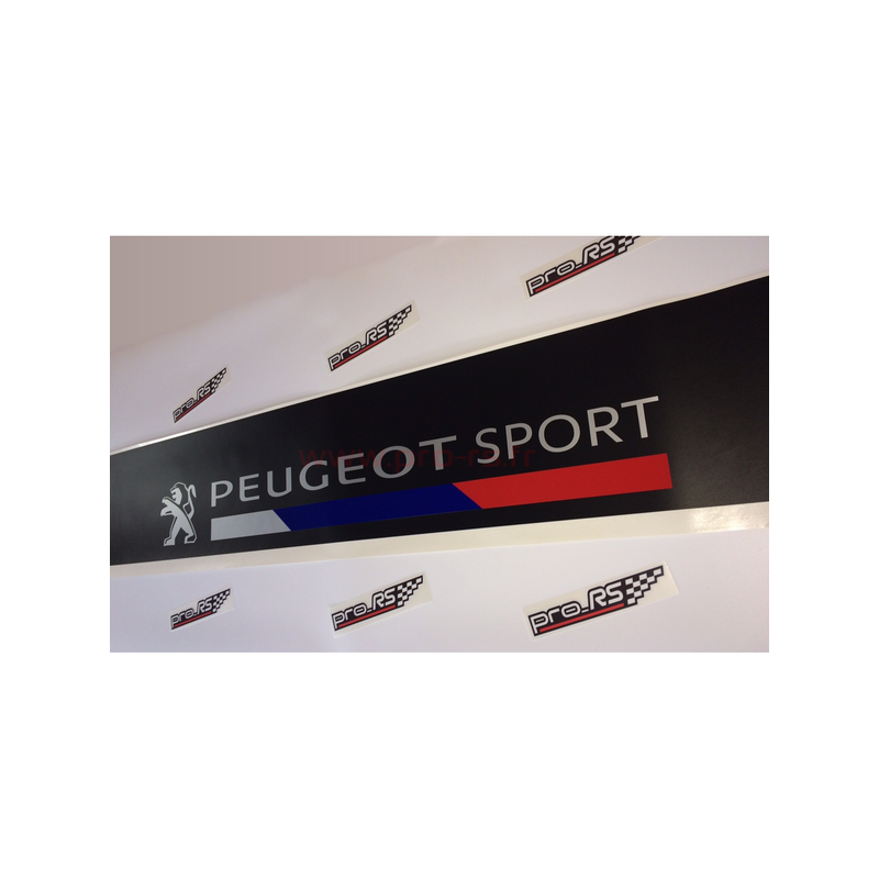 Bandeau pare soleil Peugeot Sport Engineered sauf 208 - Pro-RS
