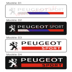 Cache plaque Peugeot A