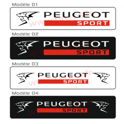 Cache plaque Peugeot B