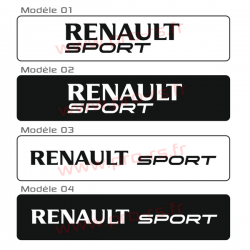 Cache plaque Renault A