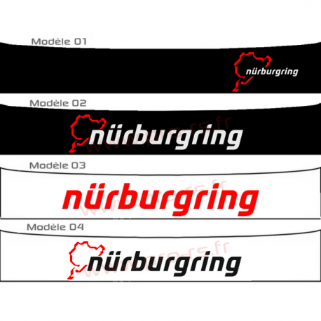 Bandeau pare soleil Nürburgring - Pro-RS