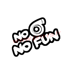 Sticker No Turbo No Fun