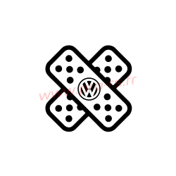 Sticker Pansement VW