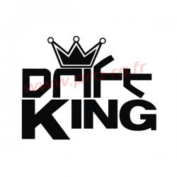 Sticker Drift King 3