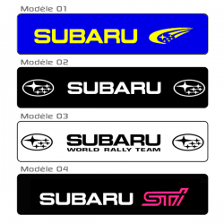 Cache plaque Subaru A