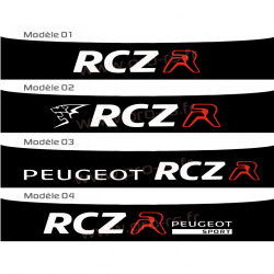 Bandeau pare soleil Peugeot Sport RCZ R