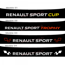 Bandeau pare soleil Renault Sport 2016 Type 2