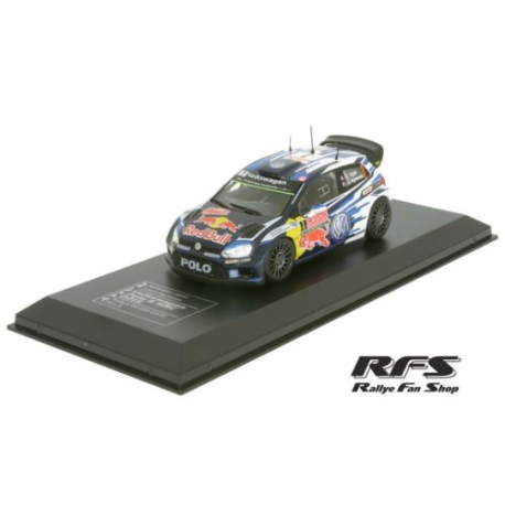 Miniature Vw polo r wrc-Ogier/Ingrassia-rallye monte carlo 2015 1/43