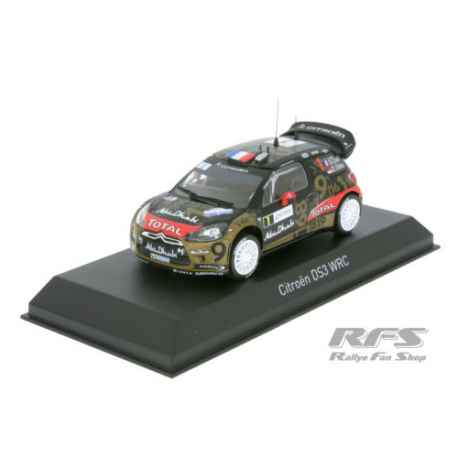 Miniature Citroën Ds3 wrc-Loeb/Elena rallye de France Alsace 2013 1/43