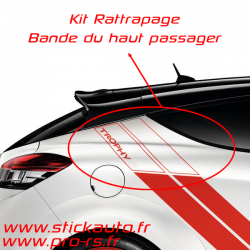 Kit Rattrapage bande du haut Mégane RS Trophy 2014 Droit