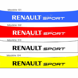 Bandeau pare soleil Renault Sport B