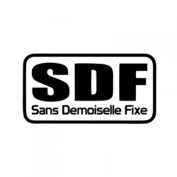 Sticker SDF Sans Demoiselle Fixe