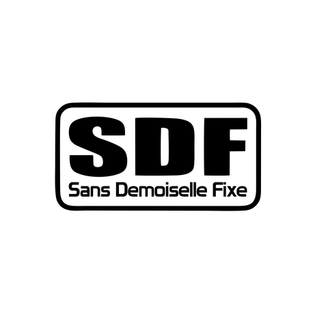 Sticker SDF Sans Demoiselle Fixe