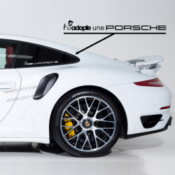 Sticker Adopte une Porsche