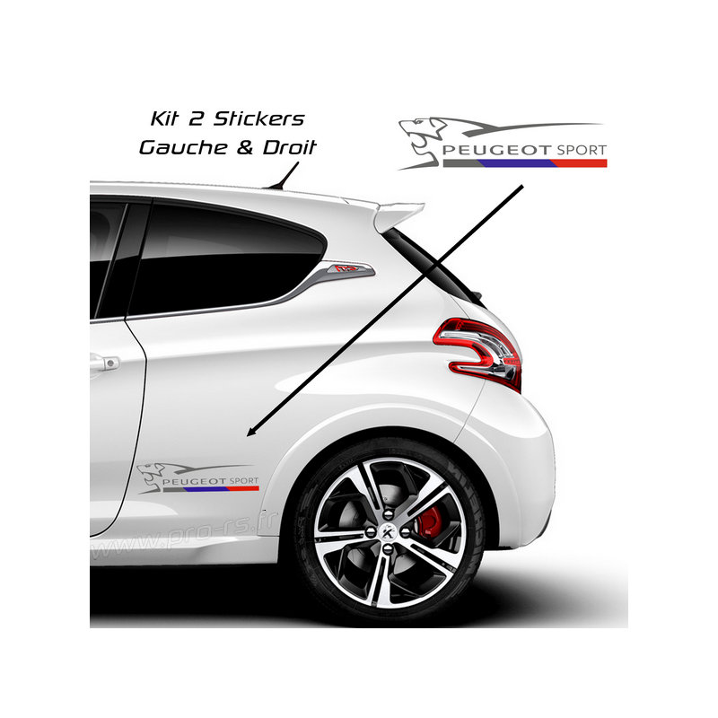 Stickers de toit Peugeot Sport A - Pro-RS