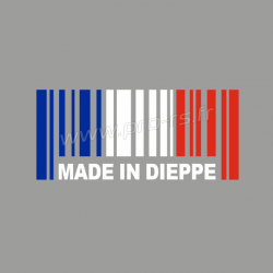 Sticker Made in Dieppe Renault Sport