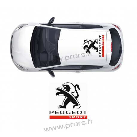 Stickers de toit Peugeot Sport A