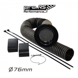 Kit pour admission d'air 76mm type "boa" Pro-RS Performance