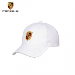 Porsche Casquette Écusson Blanche