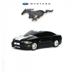 Souris d'ordinateur optique sans fil FORD Mustang GT noir