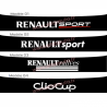 Bandeau pare soleil Renault Sport H