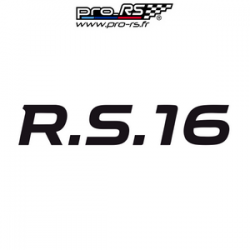Sticker Renault RS16 type Clio 4 R.S. 16