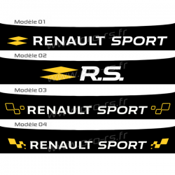 Bandeau pare soleil Renault Sport 2016 Type 3