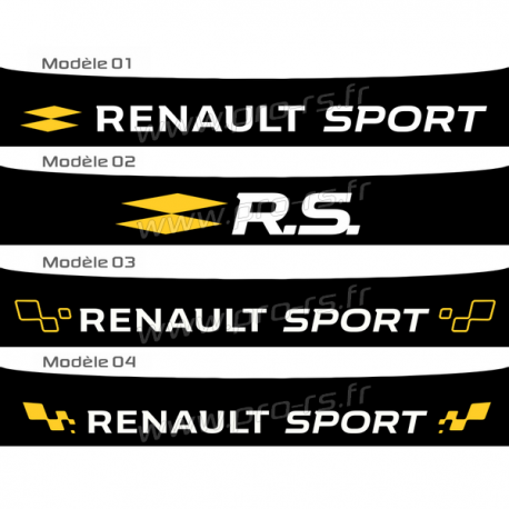 Bandeau pare soleil Renault Sport B Bandeau pare soleil Renault Sport B