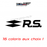 Sticker Renault RS16 type Clio 4 R.S. 16