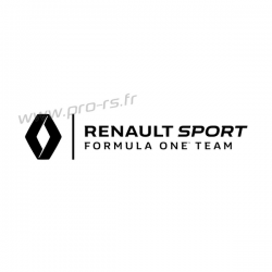 Sticker Renault RS17 Formula One Team