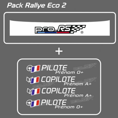 Pack Rallye Eco 2
