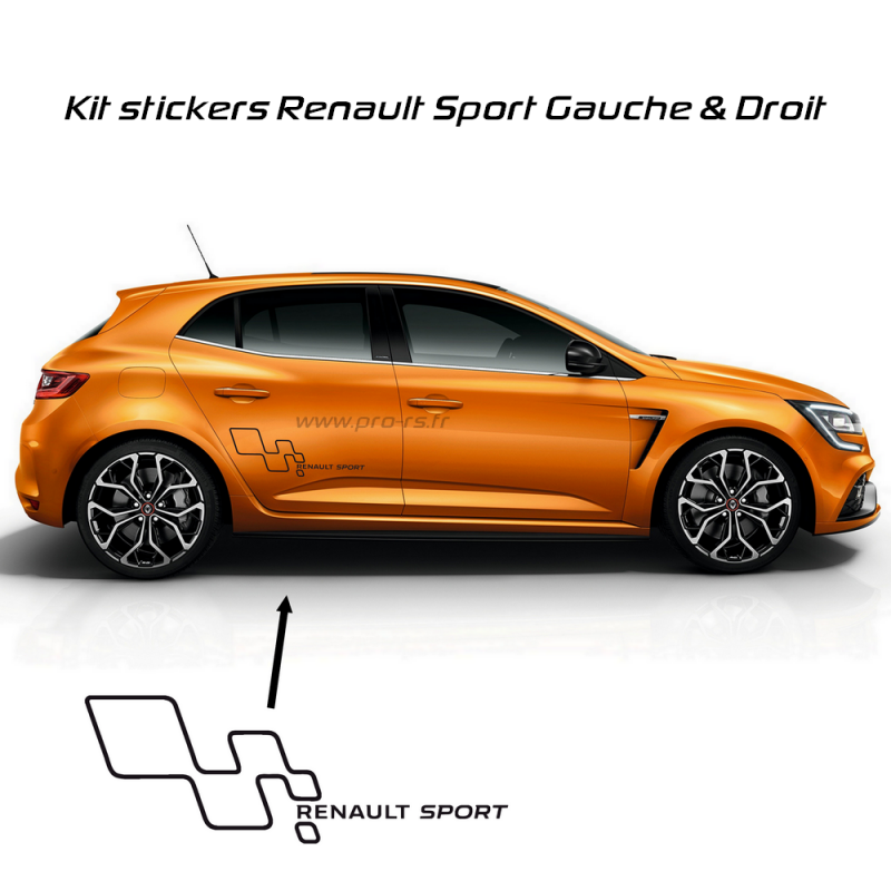 Stickers RENAULT sport ref 71