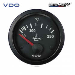 Manomètre VDO Cockpit Vision température d'huile 50-150°C 