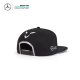 Casquette plate MERCEDES AMG Lewis Hamilton noire - Formule 1 