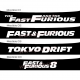 Bandeau pare soleil Fast and Furious