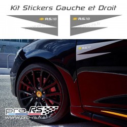 Kit 2 Stickers Clio RS 18