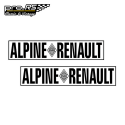 Kit 2 Stickers Alpine Renault