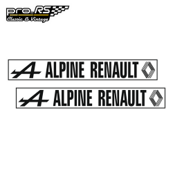 Kit 2 Stickers Alpine Renault Version A