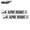 Kit 2 Stickers Alpine Renault
