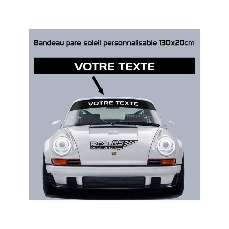 Pare-soleil de voiture personnalisé - BAYANG