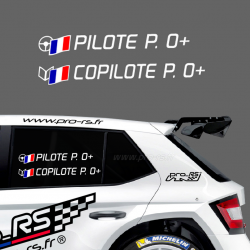 Kit Nom Pilote Copilote modèle D4