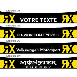 Bandeau pare soleil RX RallyCross