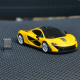 Souris d'ordinateur optique sans fil MCLAREN P1 jaune