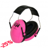 Casque anti bruit PELTOR ROSE pour enfant -27 dB 