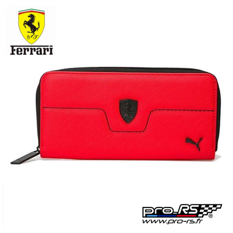 Portefeuille Compagnon FERRARI Rouge