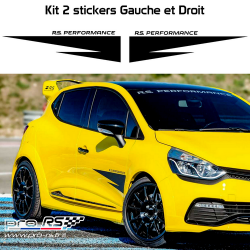 Kit 2 Stickers Latéraux RS Performance Renault