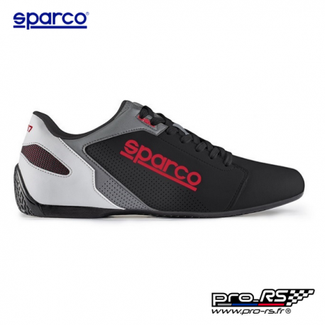 Chaussures en cuir SPARCO SL-17 rouge pour homme