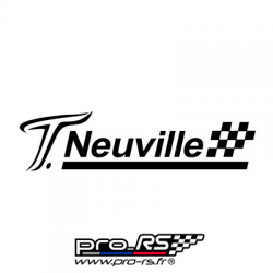 Sticker Thierry Neuville Damier