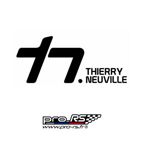 Sticker Thierry Neuville Damier