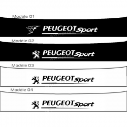 Bandeau pare soleil Peugeot Sport C